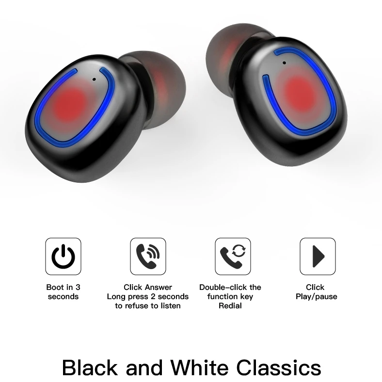 Xi11 TWS Bluetooth 5 0 наушники стерео беспроводной наушник HIFI Звук спортивные Handsfree