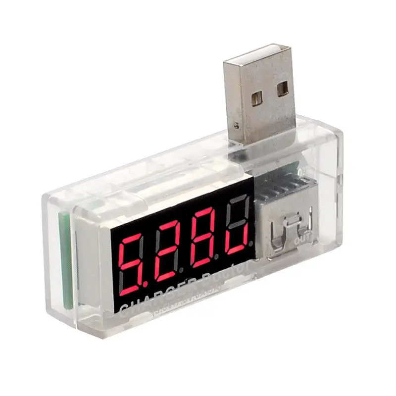 Оптовая продажа/100X фотодетектор Цифровой вольтметр USB тестер зарядное