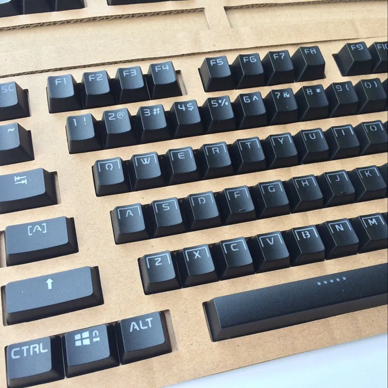 Заглушка для ключей 104 клавиши двухцветные заглушки с подсветкой Cherry MX