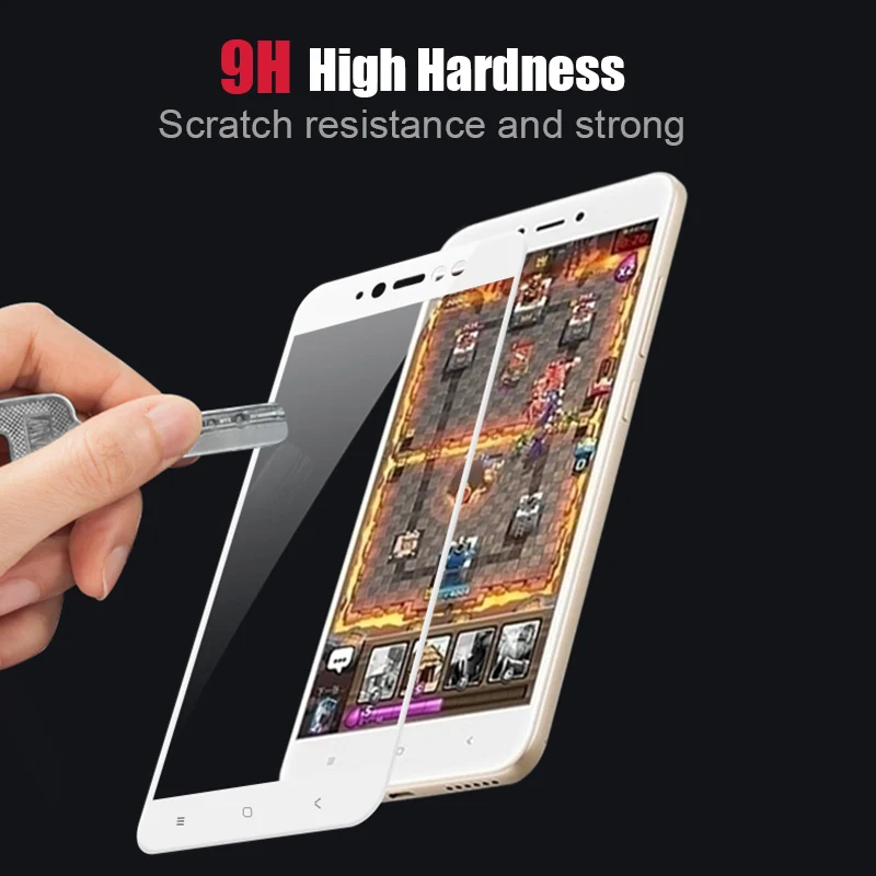 Защитное стекло для экрана CAPAME Xiaomi Redmi Примечание 5a полноразмерное защитное