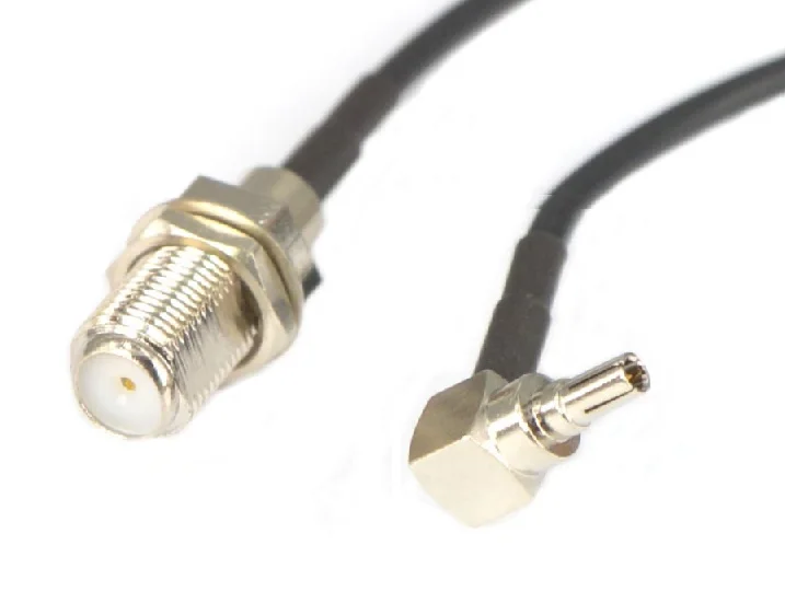 100 шт. RF разъем SMA Jack К CRC9 переходник кабель Female правый угол RG174 Pigtail 15 0