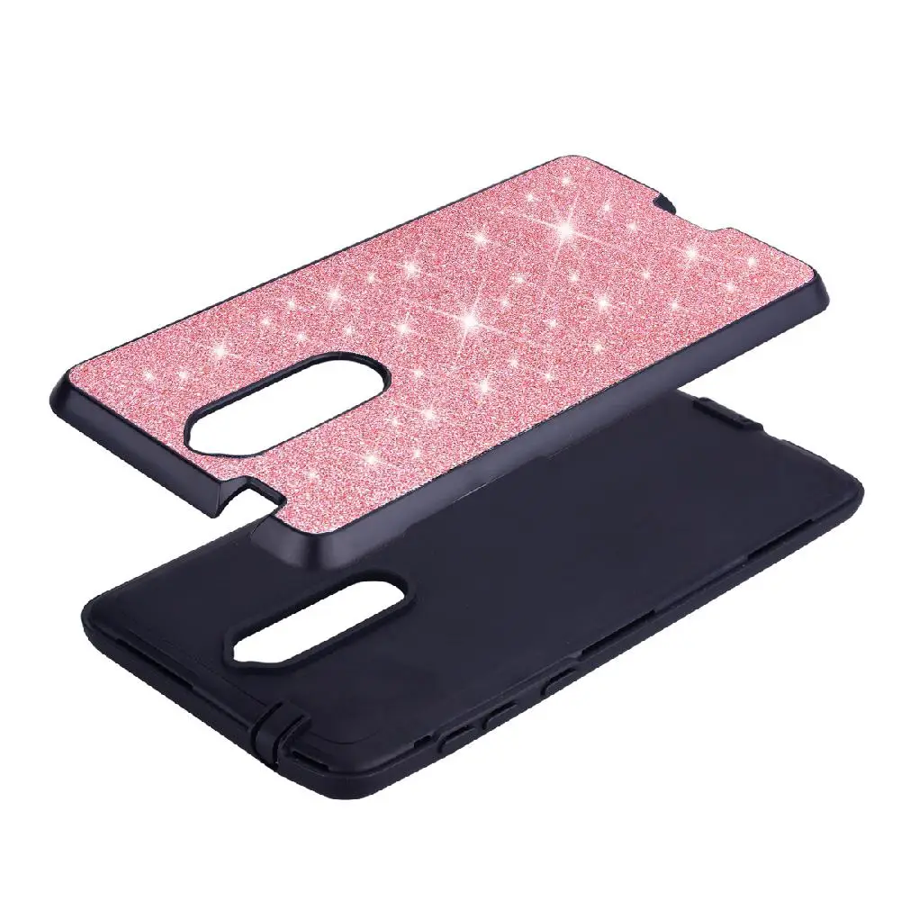 Kuulee для Nokia 8 роскошный блестящий Блестящий чехол Гибридный PC силиконовый