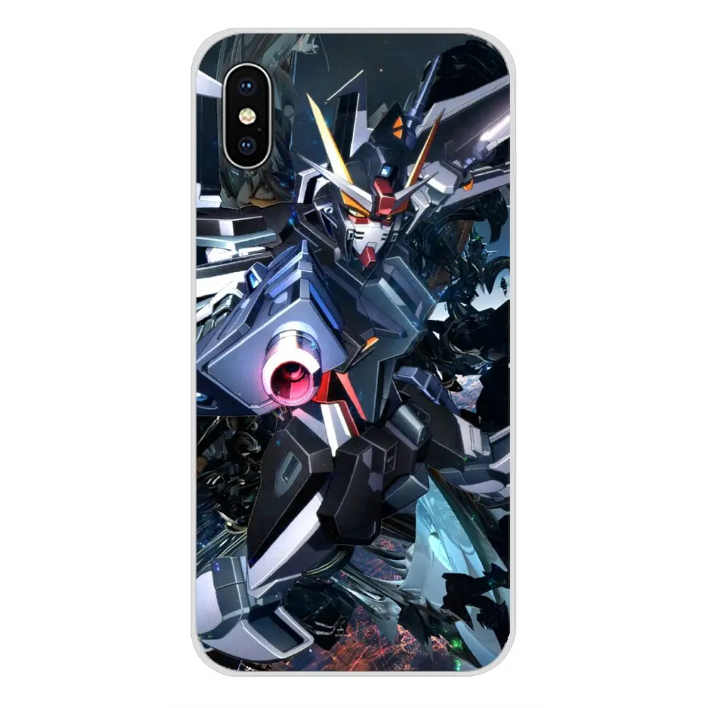 Для Motorola Moto X4 E4 E5 G5 G5S G6 Z Z2 Z3 G G2 G3 C Play Plus прозрачный чехол из ТПУ Аниме Gundam Rx Illust Toy Space