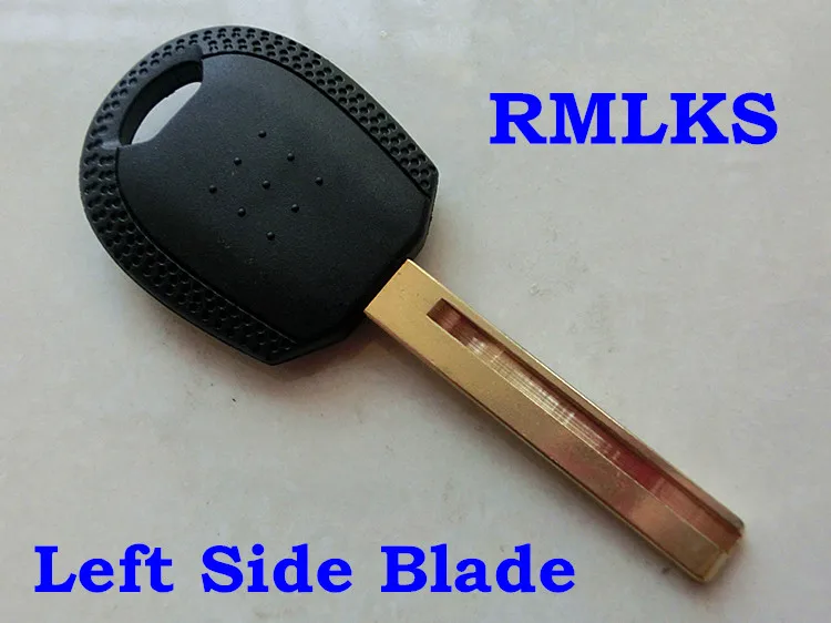 RMLKS Прозрачный чехол для ключа пустой корпус Sorento AMANTI PICANTO CEED Uncut Key Blade с чипом ID46
