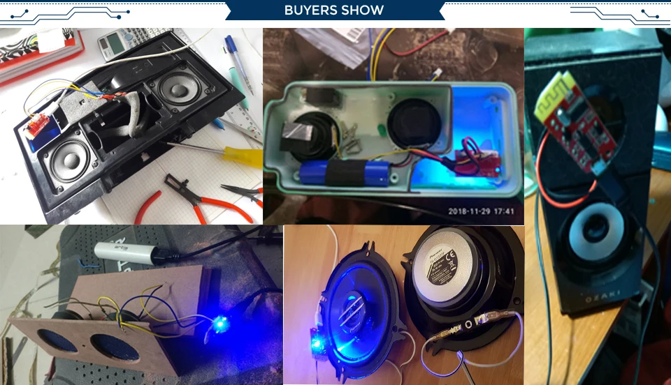Модуль Bluetooth усилитель мощности плата CT14 Micro 4,2 стерео 5VF 5 Вт+ 5 Вт мини с зарядным портом Для переустановки звуковой коробки холостого хода