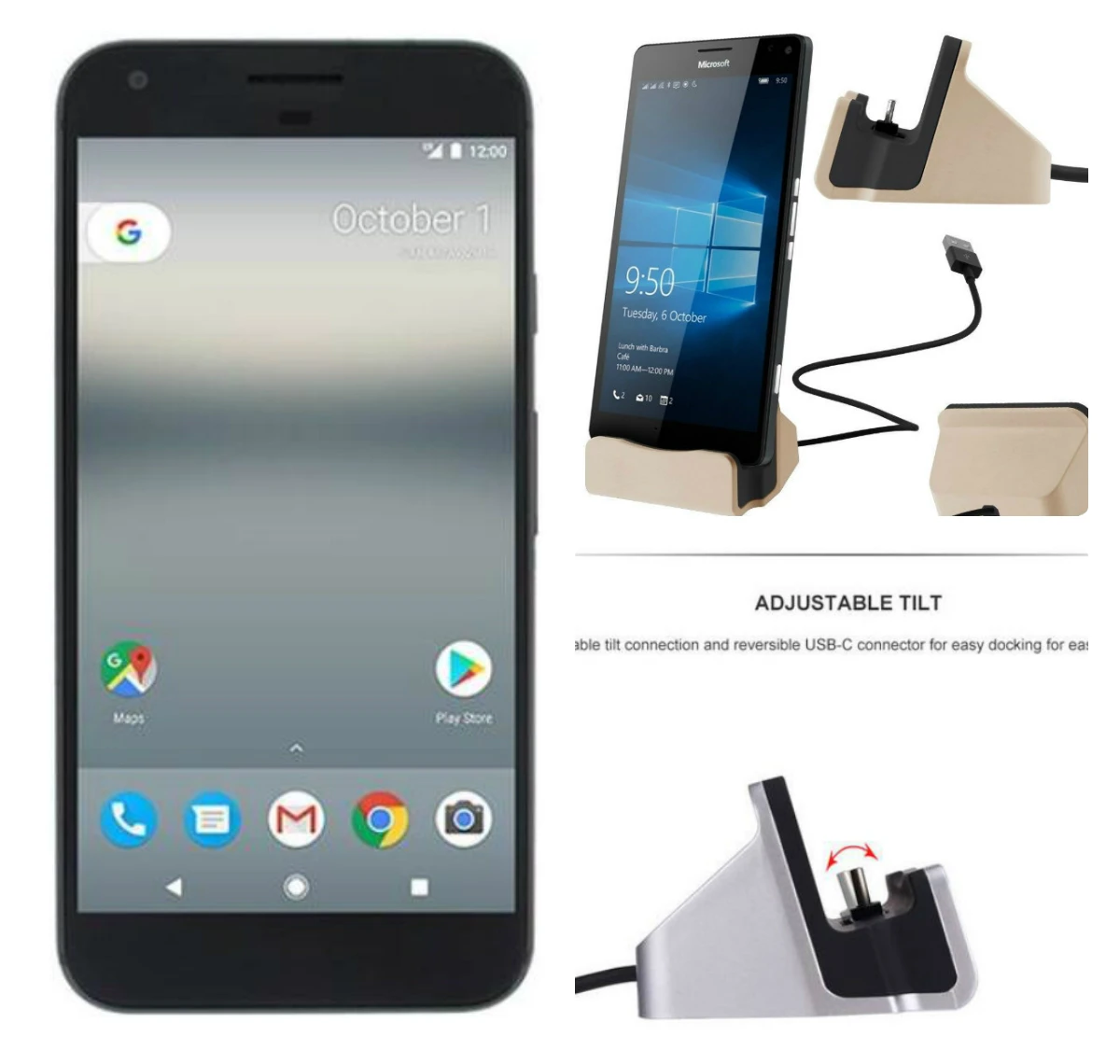 Лидер продаж док станция USB 3 1 Type C для Google Pixel XL зарядное устройство с