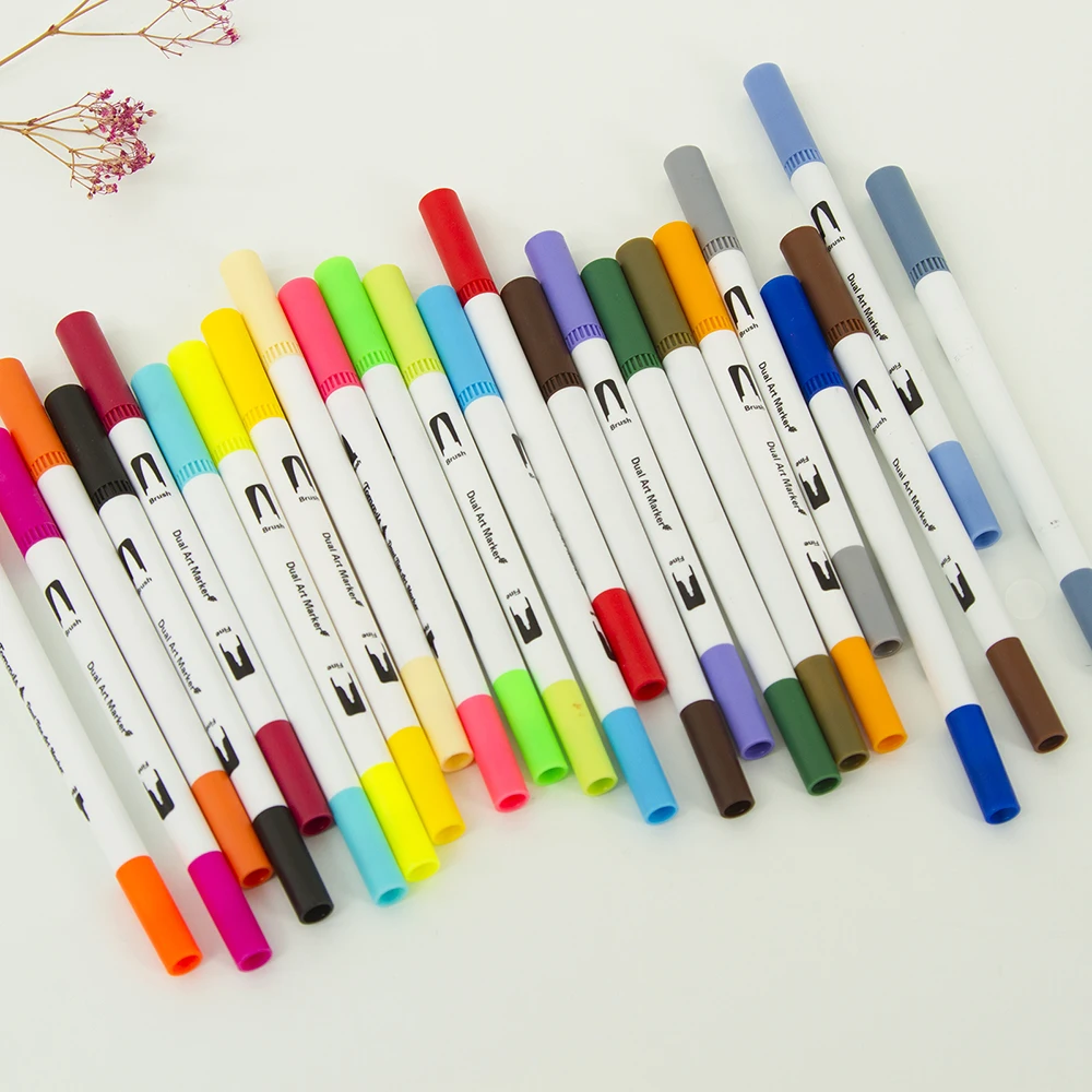 

12/18/24/36 Colors Water Color Pen Set With PP Package For Coloring Books