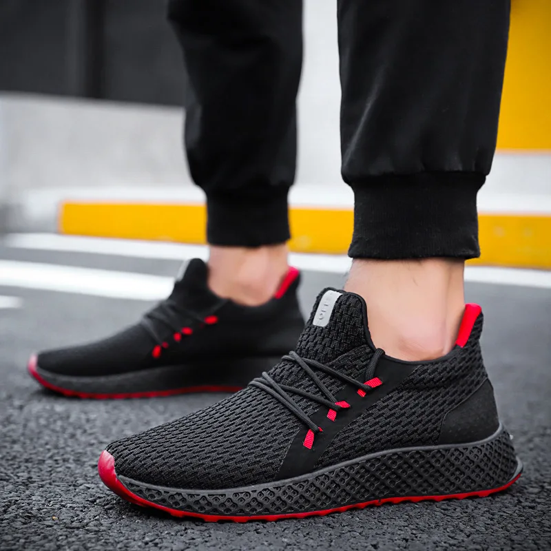 Мужские дышащие комфортные праздничные туфли модная мужская парусиновая обувь