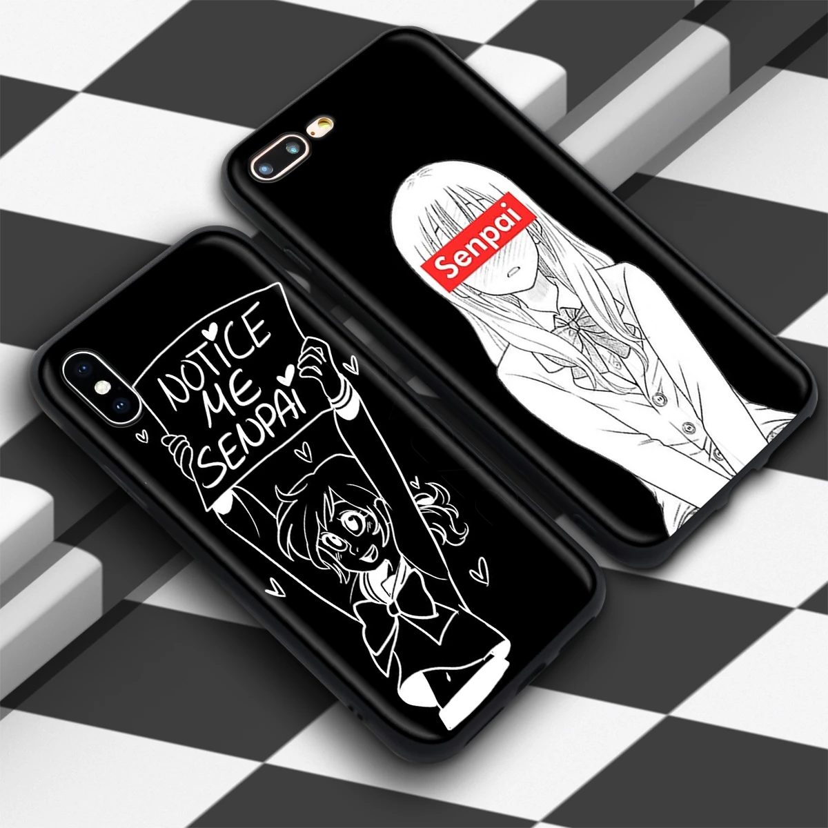 Чехол Lavaza Sugoi Senpai аниме Waifu для iPhone 12 mini 11 Pro XS Max XR X 8 7 6 6S Plus 5 5s se|Бамперы| |