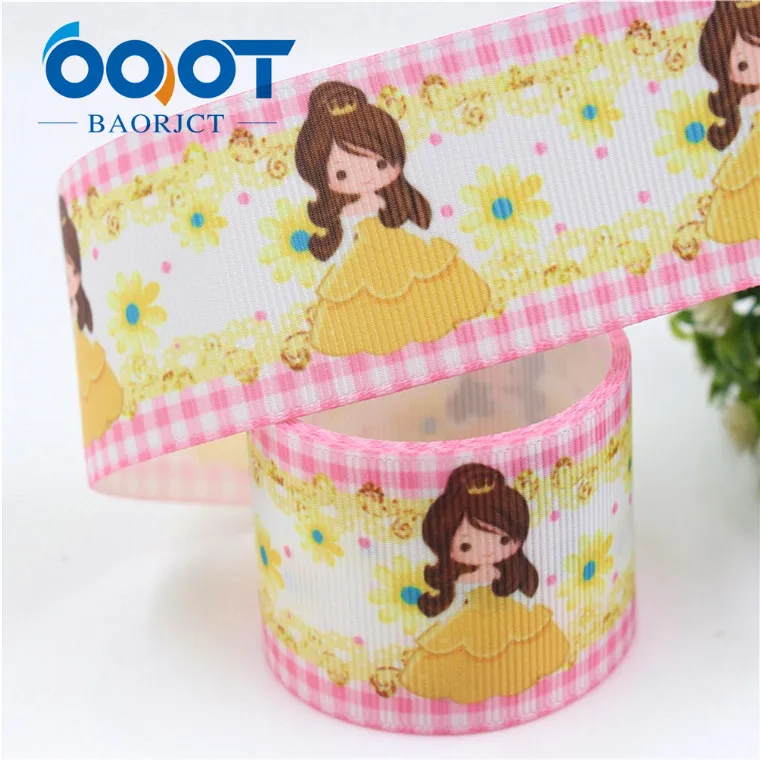 I-19518-1270 OOOT BAORJCT I-19518-1264, 38 мм 10 ярдов мультфильм термотрансферные печатные корсажные ленты, ленты ремесла, лук кепки DIY аксессуары - Цвет: I-19518-1270