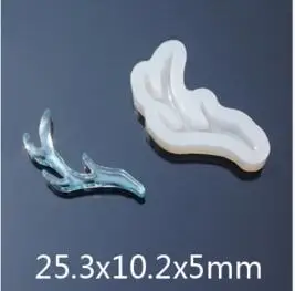 Рога силиконовая форма с рогами для подвесок ювелирный чехол телефона Декор