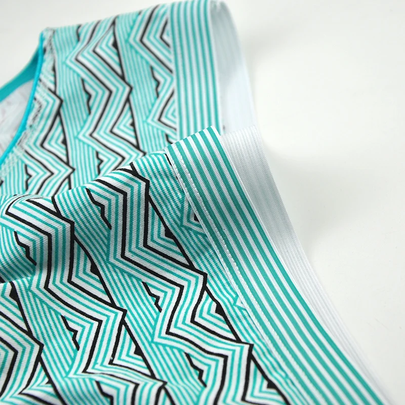 Нижнее белье LOBBPAJA 6 шт./набор нижнее из хлопка с геометрическим узором и средней