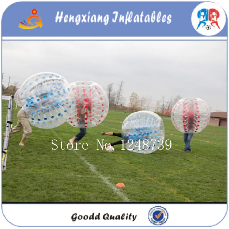 10 шт. + 2 вентилятора 2017 Лидер продаж надувной футбольный мяч человеческий loopy