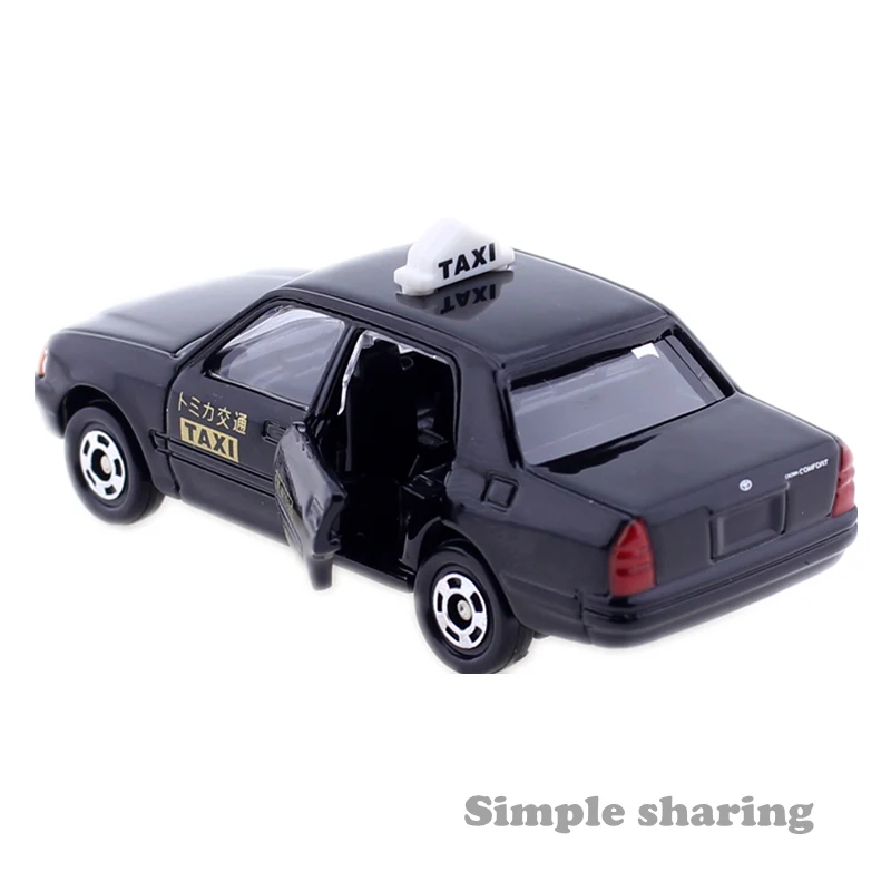 TAKARA TOMY TOMICA No.51 TOYOTA CROWN TAXI Mold 1:63 Масштаб литья под давлением миниатюрная Игрушечная