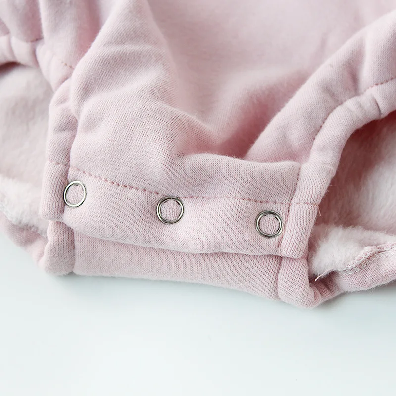 

Knitted Clothes Newborn Baby Triangle Climbing Clothes Lotus Leaf Collar Polka Dot Long Sleeve Woolen Pompom Infant Jumpsuit