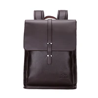 new fashion genuine leather backpacks high quality real leather male korean student backpack boy business laptop bag 16 inch