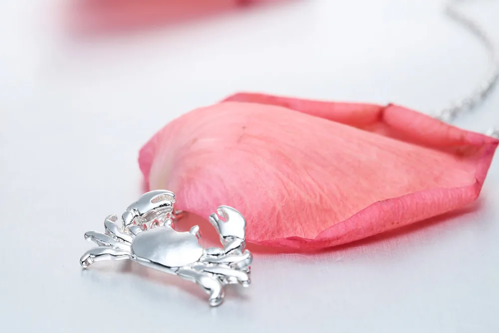 Розничная продажа ожерелье Kinitial с подвеской в виде морского краба Мэриленда