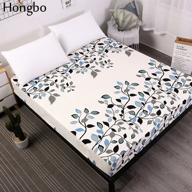 Hongbo наматрасник с принтом, водонепроницаемый матрас, защитная накладка, простыня, раздельное водяное постельное белье с эластичным покрытием