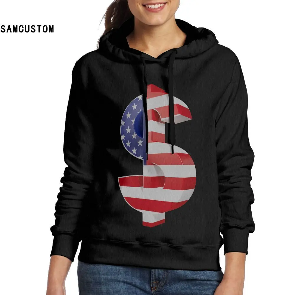 SAMCUSTOM новые стильные женские толстовки с капюшоном и без карманов американским