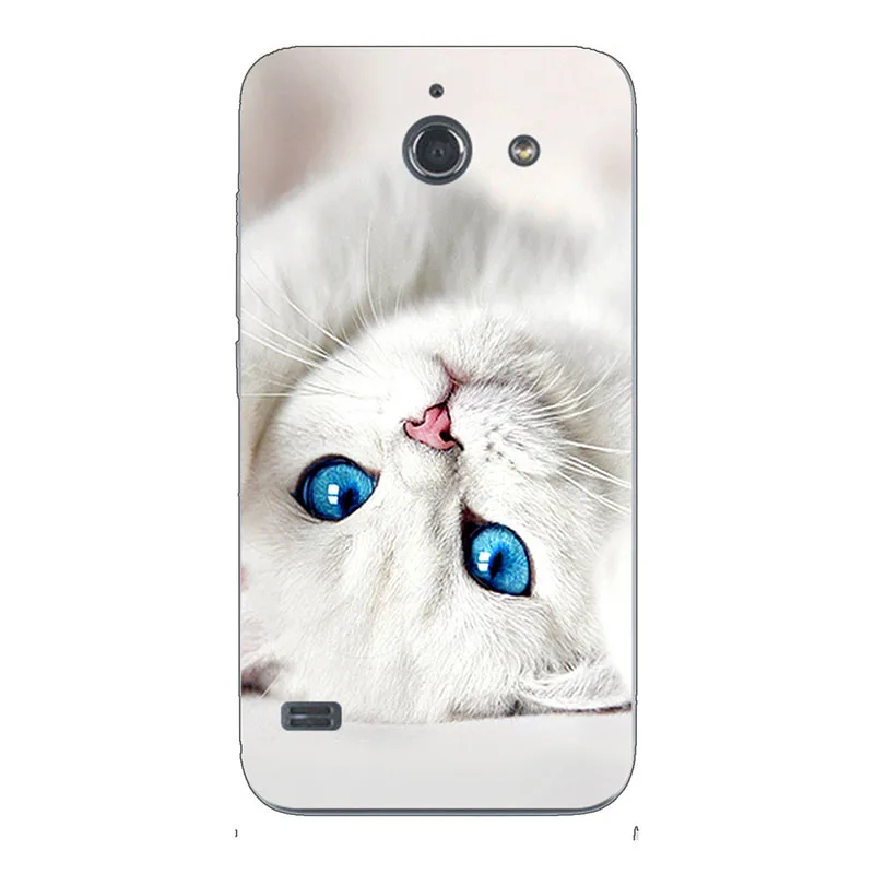 ZX19 Чехол для телефона, чехол для huawei Ascend Y550 Y 550 L01, Y550-L01 корпус телефона с рисунком, окрашенный Мягкий ТПУ силиконовый чехол в виде цветка - Цвет: ZX19