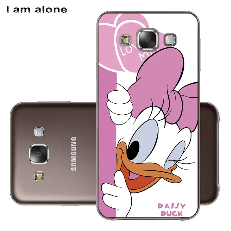 PC HH60 Чехлы для телефонов I am alone для samsung Galaxy E5 E500, 5,0 дюймов, жесткие пластиковые чехлы для мобильных телефонов, Модные цветные сумки - Цвет: PC HH60