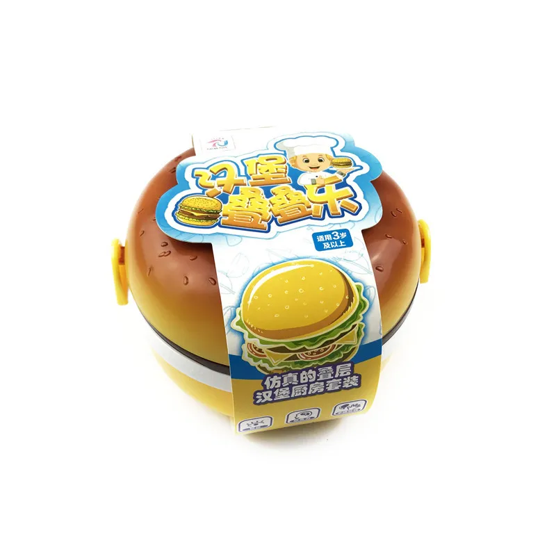 ГОРЯЧАЯ Детская игра дом игрушки кухня моделирование набор бургер пособия по