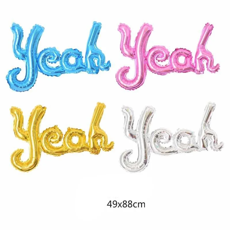 GXINUG 2019 любовь Привет да день рождения сценарий надувной шар из алюминиевой