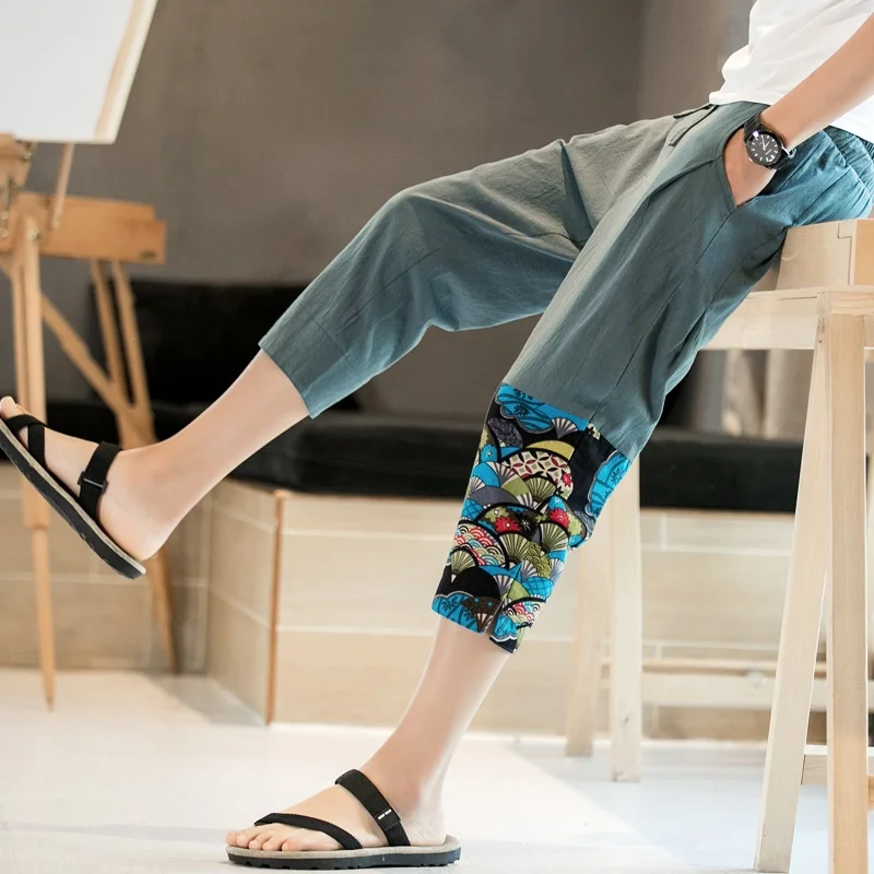 Традиционная китайская одежда для мужчин брюки в интернет магазине повседневные