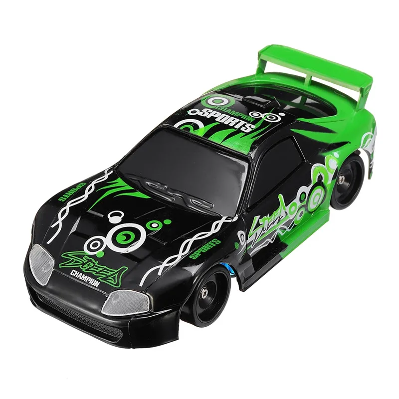 green TRQ1 2,4G 1/28 мини радиоуправляемая модель автомобиля гоночная машинка дистанционное управление Дрифт автомобиль на управлении игрушки гонки для Дети Детские подарки - Цвет: green