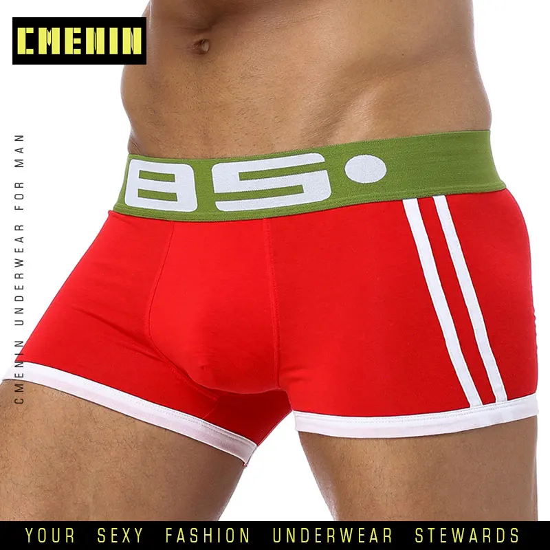 Мужские трусы боксеры хлопковые Трусы слипы для геев размеры s BS40|Мужские