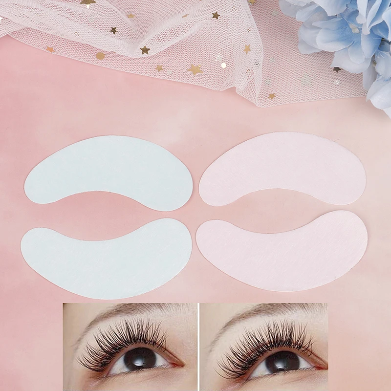 10 пар подушечки для ресниц бумажные наращивания глазные гель патчи наклейки