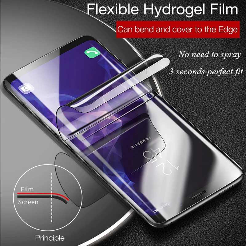 

For Samsung Galaxy M30 M20 M10 Full Cover Hydrogel Film Screen Protector For Galaxy S10 Plus S10E A30 A10 A20 A40 A60 A70 Film