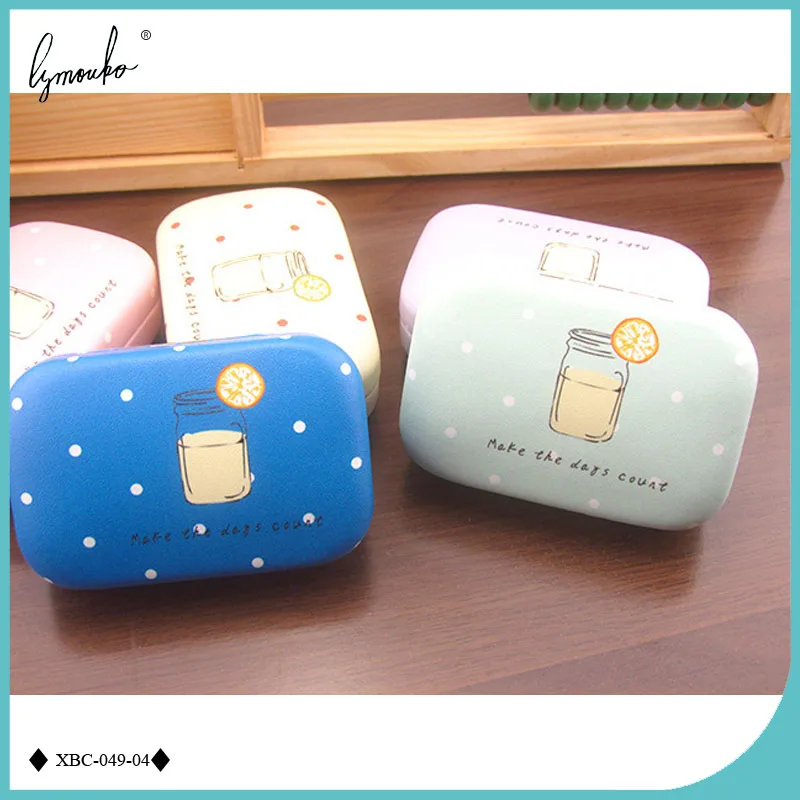 Lymouko милый Западный популярный дизайн портативный с зеркалом металлические