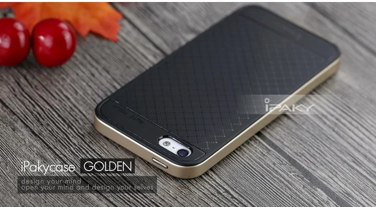 IPaky бренд для iPhone 5/5S/SE чехол PC рамка+ силиконовая задняя крышка чехол для мобильного телефона для iPhone 7 8 Plus для iPhone X