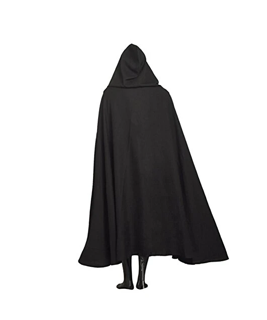 Adult Halloween Medieval Costume Robe Knights Templar Cloak Hospitaller Tunic Cape with Maltese Cross Full Sets |