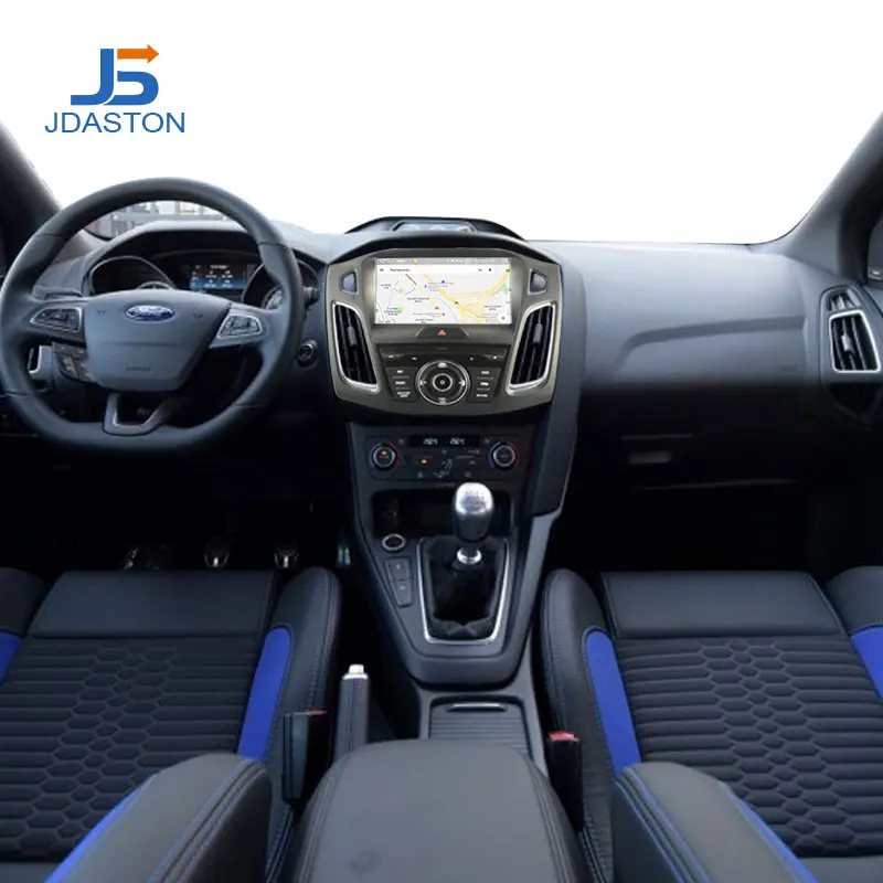 JDASTON Android 9,0 автомобильный dvd-плеер для FORD FOCUS 2011 2012 2013 Автомобильный gps Радио стерео Мультимедиа 4G+ 64G Восьмиядерный
