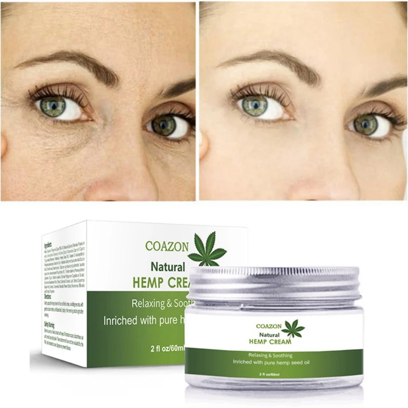 Крем с конопляным маслом против морщин и рыб 60 мл | Красота здоровье