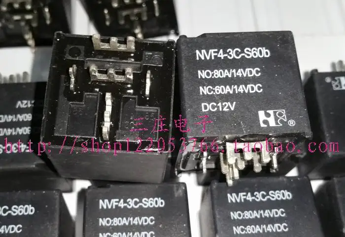 

Relay NVF4-3C-S60b V7-1C-12V-80A-Yamaha 5 feet open and close