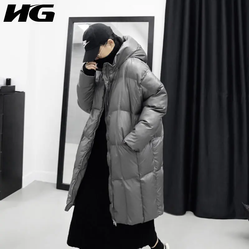 [HG] толстые повседневное для женщин 2018 зима Корея Мода Новое поступление длинный