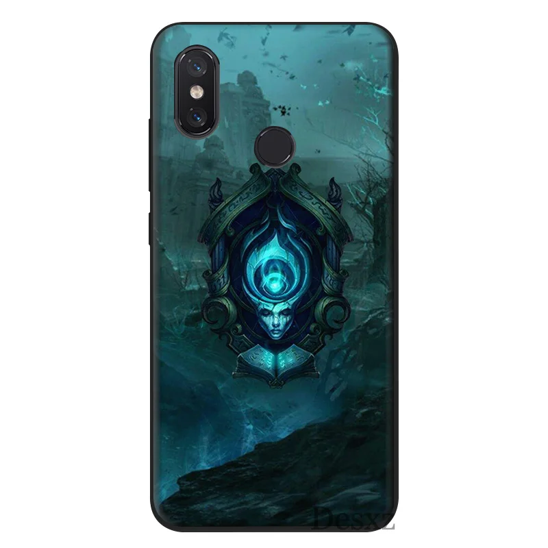 Чехол для телефона League Of Legends с цветным рисунком Xiaomi Mi 6 8 Lite A1 A2 5X 6X