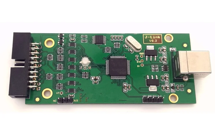 Для JLINK V9 J-LINK V9.3 обновления прошивки автоматически Эмулятор+ pinboard для ARM7/9/11 лет, Cortex-A5/7/8/9/12/15/17 тренажера