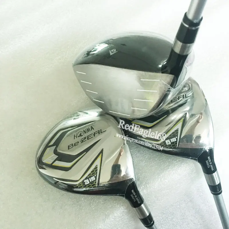 Новые клюшки для гольфа Cooyute HONMA BEZEAL 525 набор Деревянные графит вал R или S