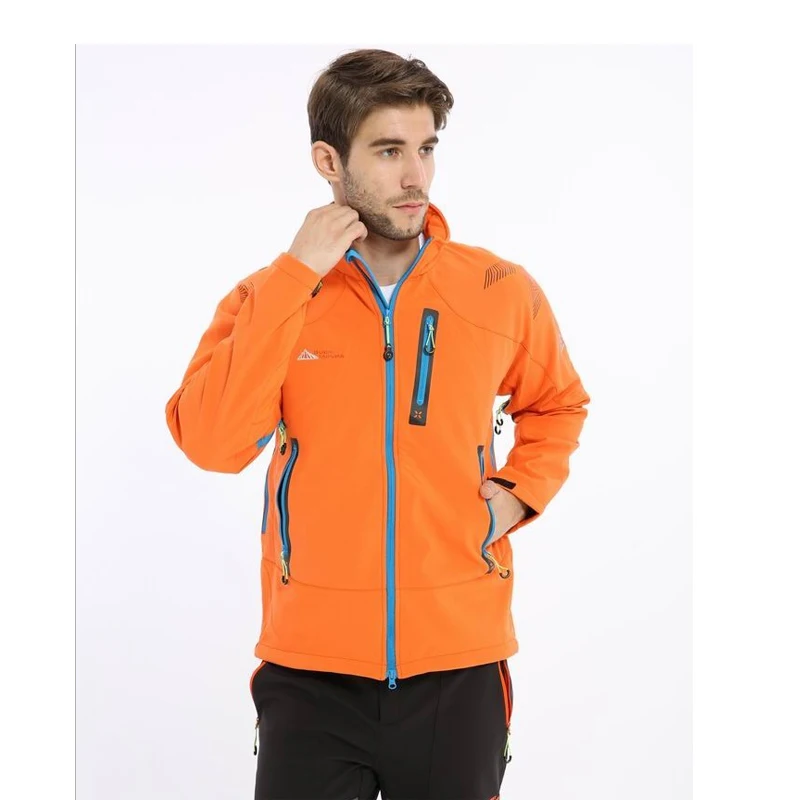 Водонепроницаемая ветрозащитная походная куртка для мужчин 2019 уличная мягкая