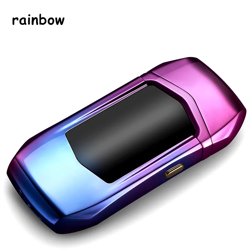 2019 отпечатков пальцев USB Перезаряжаемые прикуривателя с игра Экран автомобиля