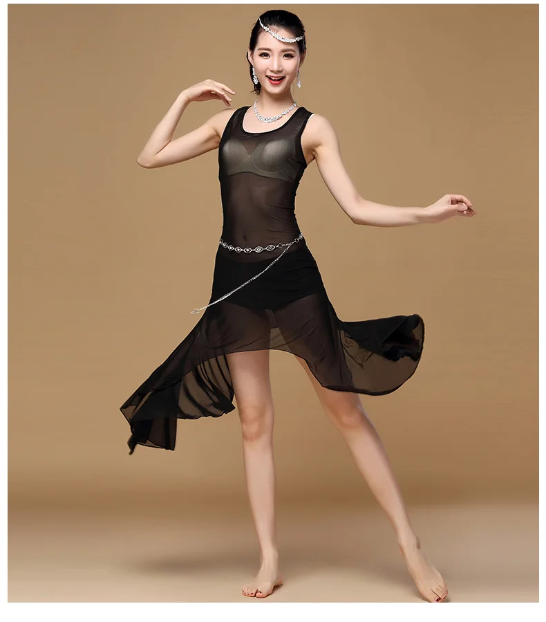 

Cheap Belly Dance Clothes Spandex Bellydance Dress Elastic
