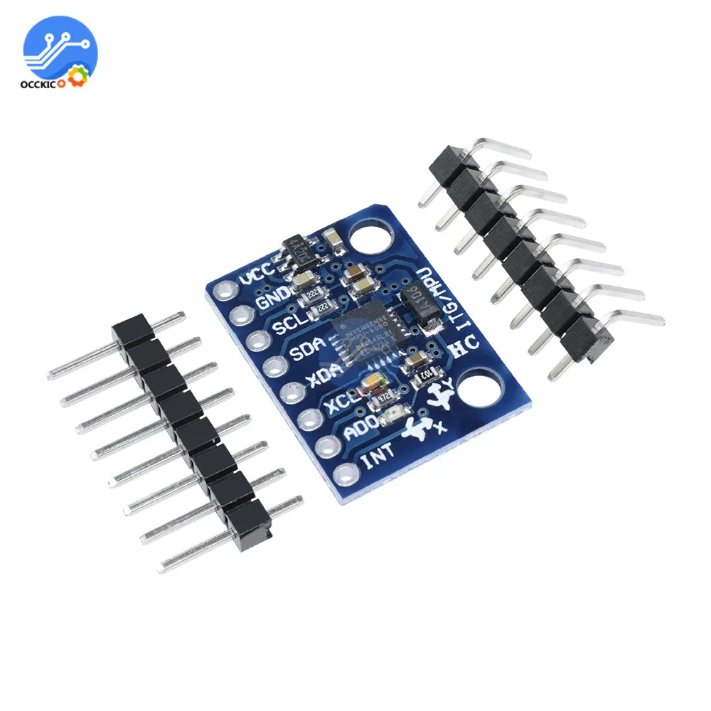 Φ GY521 GY 521 MPU6050 модуль 3 оси фотодатчики + акселерометр передача мк для arduino комплект