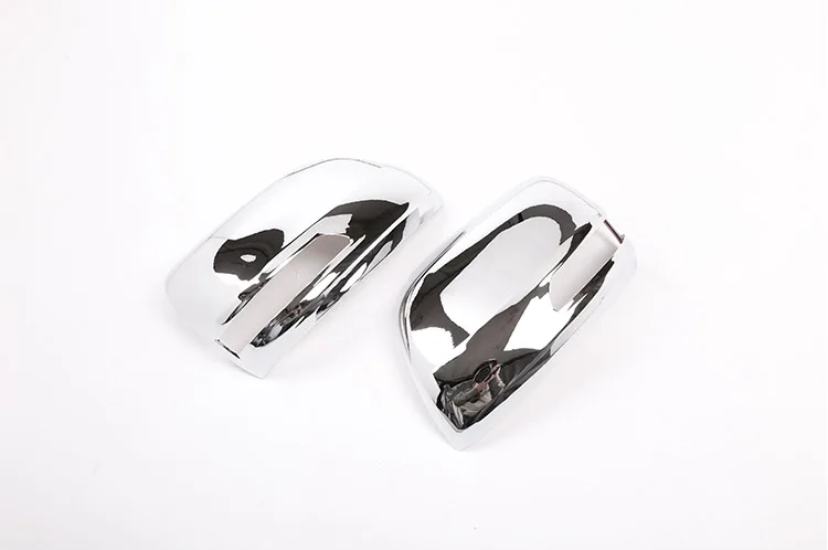 Хромированная Крышка для автомобильного зеркала заднего вида Toyota Land Cruiser Prado FJ150