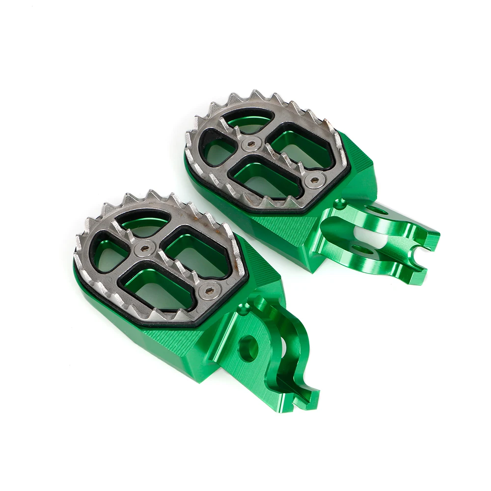For Kawasaki KX250 KX250F KX450F KLX450R KX KXF 250 450 250F 450F KLX 450R Foot Pegs Rest Foot Dirt Bike Accessories Motorcycle