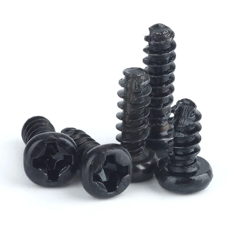 100 шт. M2.6 M3 с круглой головкой саморезы типа B|Винты| |