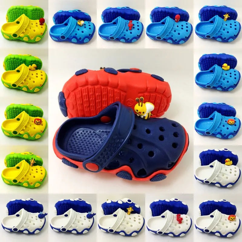 Летние детские пляжные сандалии для мальчиков Сабо детский эва Мулы садовая